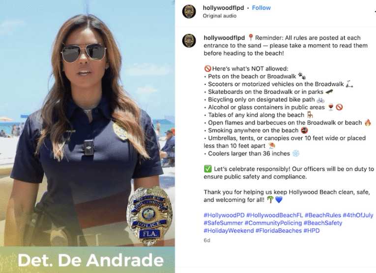 Detective De Andrade and the list of things necessary to meet.